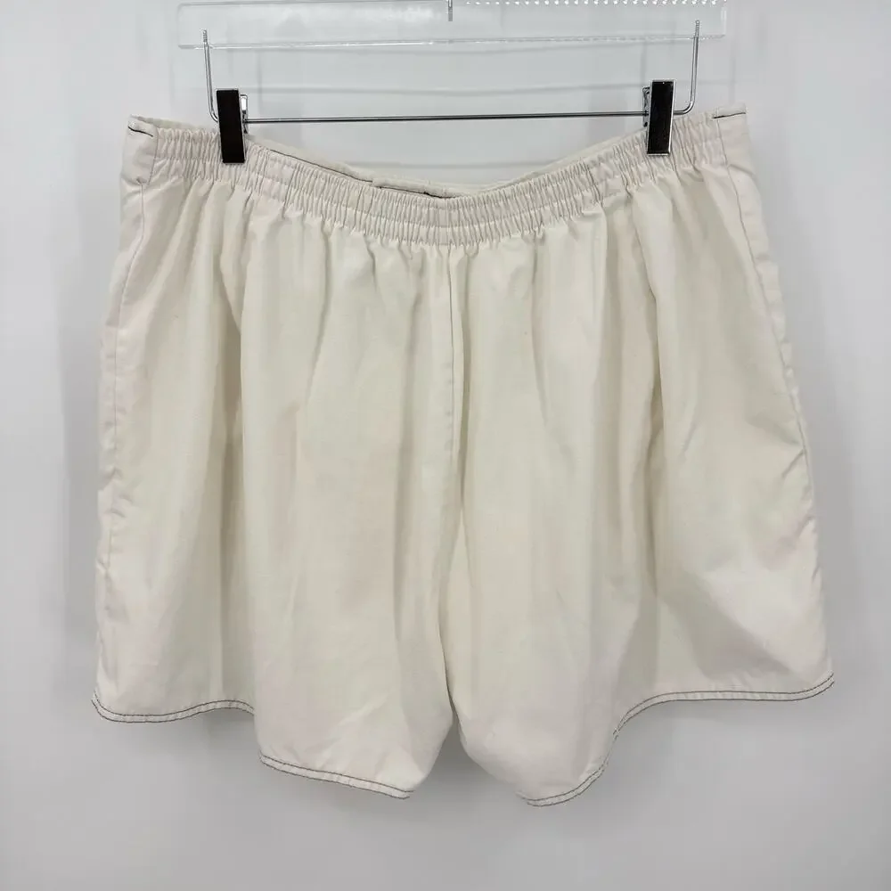 Vintage State O Maine by John Weitz White Shirt & Pool Shorts Mens XL Cabana Set